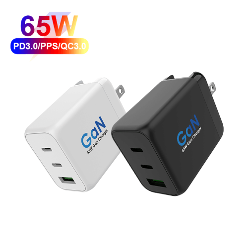 CB KC PSE CE ROSH Certified 65W Quick Charger GaN Super Mini USB Type-c PD Wall Charger
