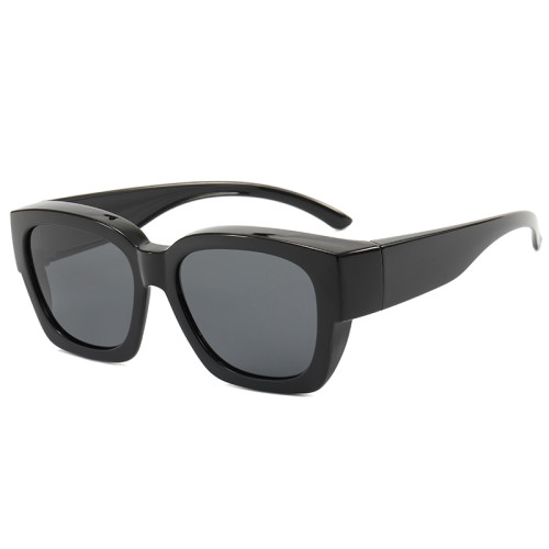 Superhot Eyewear 33332 Sunglasses Fit Over Glasses Polarized UV400 Protection Wrap-around Sun glasses for Men & Women Driving