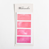 Creative cute colored school student sticky label tag memo pad self-adhesive notepad stationery supplies