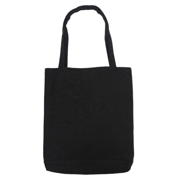 Wholesale Factory Price Standard Size Custom Print Reusable Canvas Tote Shopping Bag With Logo