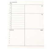 school sticky writing notes Simple business schedule plannote memo
