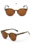 Classic Fashion Men And Women Brand Designer Half-lens Sunglasses 127901