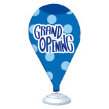 water base pavement sign for outdoor display