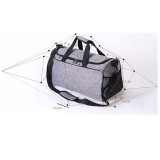 Custom lolgo durable duffel bag gym travel bag with shoes compartment and wet pocket