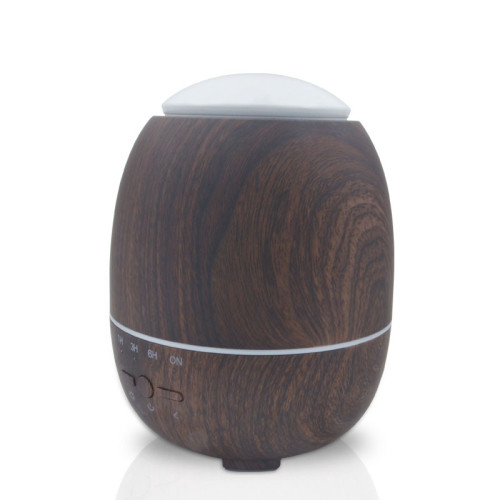 Easy Home Ultrasonic Cool Mist Air Humidifier Wood for Children's Room Home Electric 300ml Usb Free Spare Parts 400ML Manual 0.9