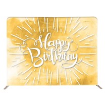 Fashion trade show display equipment tension fabric pillow case backdrop