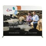 Economic and portable backdrop stand adjustable banner stand