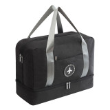 Waterproof Travel Hanging Wash Sport Gym Bag with Dry & Wet Separation