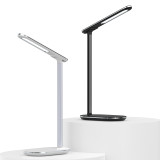 eye-protection Bedroom lighting Led table lamp 10w wireless charger lamp  Bedside Led Desk lamp