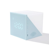 voice control with alarm colok night lamp smart desk lamp night light with temperature display