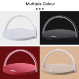 10W Fast Wood Multi Table Qi Led Light Lamp Mobile Holder Wireless Phone Chargers