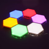Touch Sensitive Wall Light Magnet Home Decor Creative Quantum Light LED Hexagonal Sensor Night Light