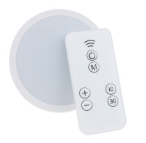 LED Lamp  Night Light ABS Touch Base with USB Cable and Remote Control Night Light