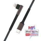 MFI Certified Simple Braided For Apple iPhone Cable MFi lighting USB Cable MFi C94 for Apple cable USB C to Lighting Charge Cabo