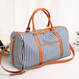 Unisex's PU Leather Duffel Oversized Travel Weekend Luggage Bag