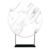 Tension fabric backdrop stand Circle Banner Stand portable stage backdrop frame  photo booth backdrop