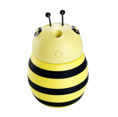 Cute Bee Design Electronic Ultrasonic Humidifier 300ml With USB