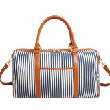 Unisex's PU Leather Duffel Oversized Travel Weekend Luggage Bag