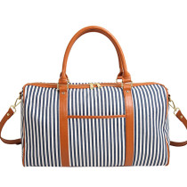 Unisex's PU Leather Duffel Oversized Travel Weekend Luggage Bag