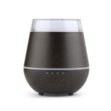 Hot Super quiet Hollow Diffuser colorful night lamp wood grain therapy Humidifier low price