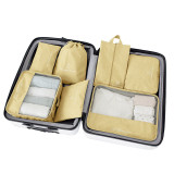7 in 1 travel organizer bag set lightweight Travel Luggage Organizer Bags 7 pcs Packing Cubes Travel bag Set