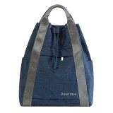 Fashion Drawstring Trend Short-distance Travel Storage Backpack