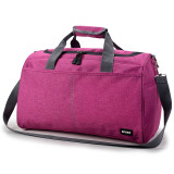 Fashion custom waterproof deffle bags durable portable polyester gym sports bags large duffel travel bag