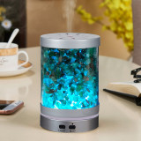 Essential Oil Diffuser, Himalayan Salt Lamps 150ml Cool Mist Humidifier CAR Ultrasonic Humidifier Tabletop / Portable Luxury 12