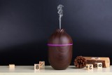 300ml Portable Cool Mist Humidifiers Mini Humidifier Desk Air Humidifier with or without wood therapy diffuser  Essential oil