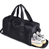 Hot Sale High Quality custom waterproof sports gym bag with shoe compartment