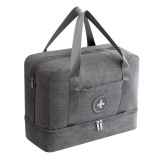 Waterproof Travel Hanging Wash Sport Gym Bag with Dry & Wet Separation