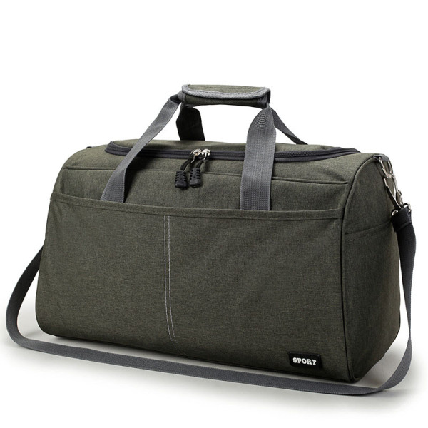 Fashion custom waterproof deffle bags durable portable polyester gym sports bags large duffel travel bag