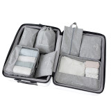 7 in 1 travel organizer bag set lightweight Travel Luggage Organizer Bags 7 pcs Packing Cubes Travel bag Set