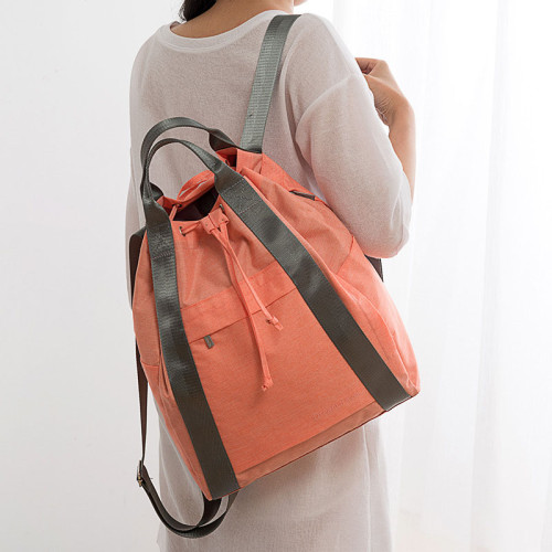 Fashion Drawstring Trend Short-distance Travel Storage Backpack