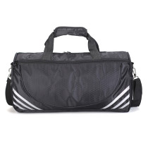 Wholesale Top Quality Traveling Bag Custom Grid ripstopTravel Bag Sports gym bag with shoe compartment
