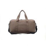 outdoor customized polyester PU leather waterproof travel bag