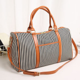 Unisex's PU Leather Duffel Oversized Travel Weekend Luggage Bag