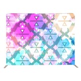 Fashion trade show display equipment tension fabric pillow case backdrop