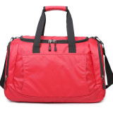 2020 new short-haul bag business trip sports bag solid color nylon waterproof carry-on bag