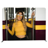 2021 Expomax fold tension fabric display and  backwall display large advertising backdrop for expo trade show