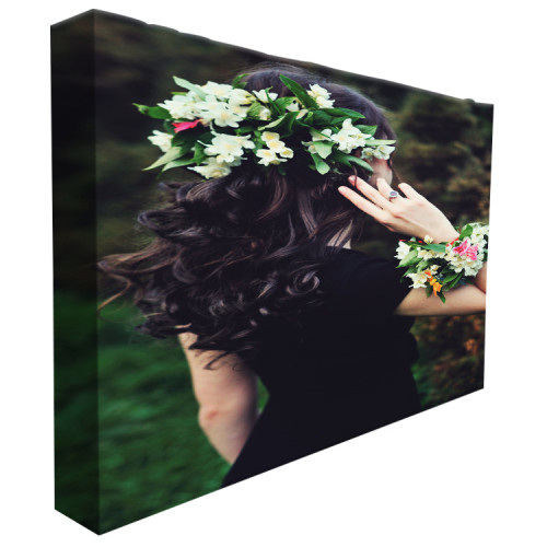 4x3 aluminum frame tension fabric backlit display pop up wall