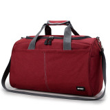 Fashion custom waterproof deffle bags durable portable polyester gym sports bags large duffel travel bag