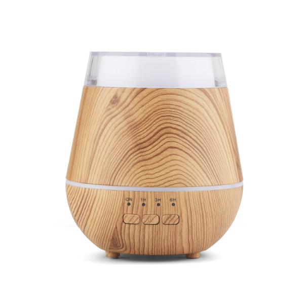 Hot Super quiet Hollow Diffuser colorful night lamp wood grain therapy Humidifier low price