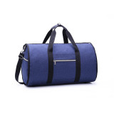 Super Capacity Crazy Horse Men's 2 In 1 Nylon Travel Bag Business Travel Duffle Bag Garment Suit Bag for Men and Momen
