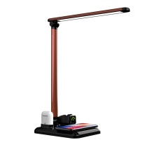 New Design 4 in 1 LED Desk Lamp Fast 3 in 1 Wireless Charger 10W Wireless Charging Station For Mobile Phone