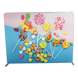 Economic and portable backdrop stand adjustable banner stand