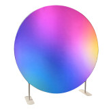 2 Meters High Quality Decor Supplies Aluminum Frame Backdrop Round Circle Backdrop