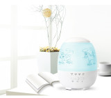 Easy Home Ultrasonic Cool Mist Air Humidifier Wood for Children's Room Home Electric 300ml Usb Free Spare Parts 400ML Manual 0.9