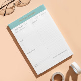 2021 magnetic memo pad tearable notepads student daily plan notebook A5