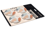 High quality kitchen mats&pads heat resistant ceramic coasters marble design round coaster with cork back
